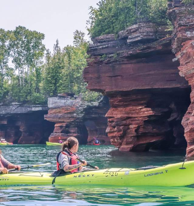 Kayaking Devil's Island