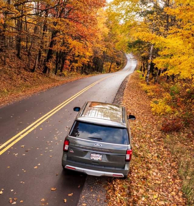 Bayfield Fall Colors on the Road