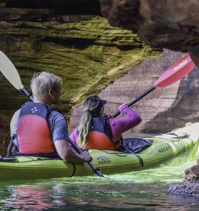 Kayak Caves Duo