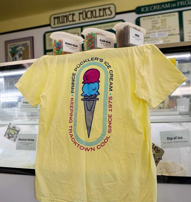TrackTown - Prince Puckler's Shirt