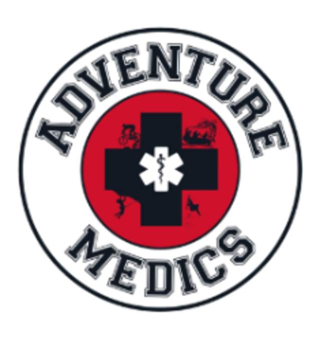 Adventure Medics slide logo