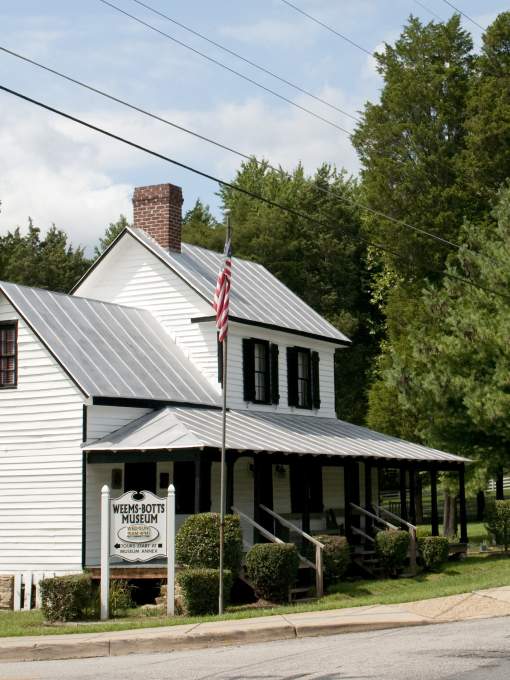 George Washington, Weems-Botts and Dumfries Historical Tours