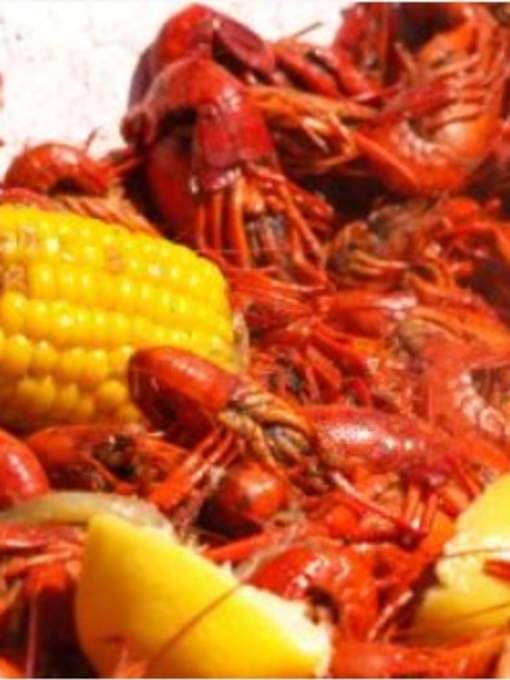 All you can eat crawfish cookoff