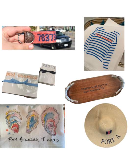 Dish towels, hat, serving tray, and more on white background