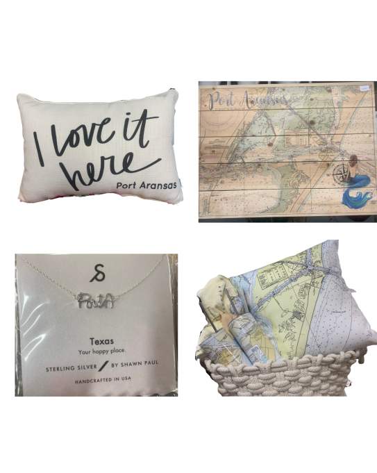 Pillow, wall hanging, necklace, and blankets on white background