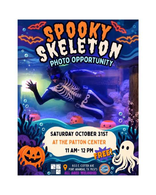 Spooky Skeleton Photo Opportunity
