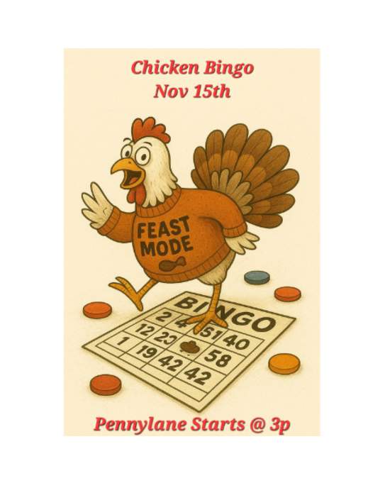 Chicken Sh*t Bingo @ The Gaff