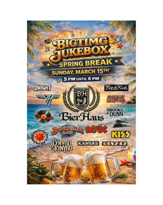 Big Time Jukebox Spring Break Music @ Bier Haus