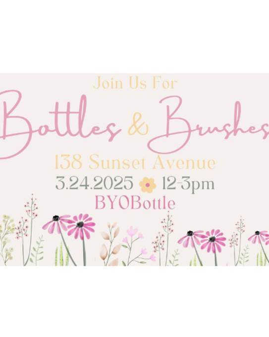 Bottles & Brushes
