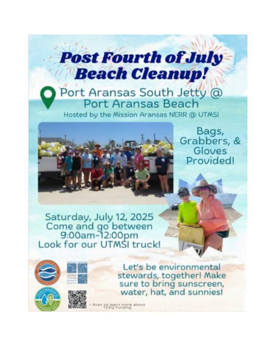 Post-Fourth of July Beach Cleanup