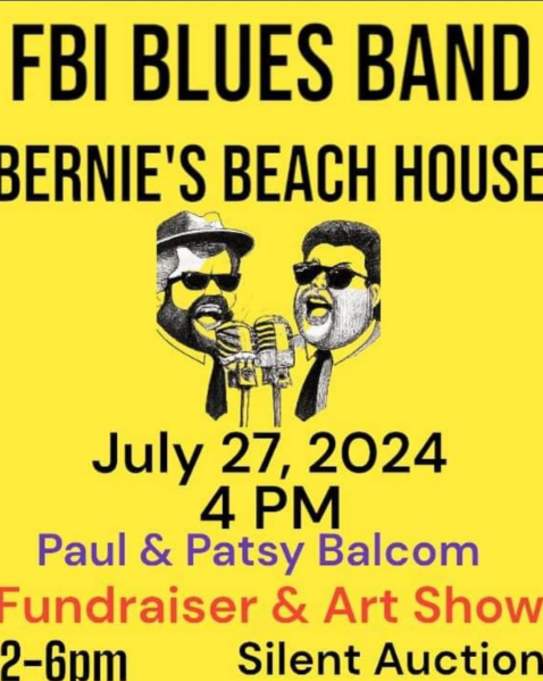 FBI Blues Band Fundraiser @ Bernie's Beach House