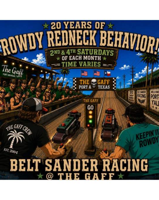 Belt Sander Races @ The Gaff