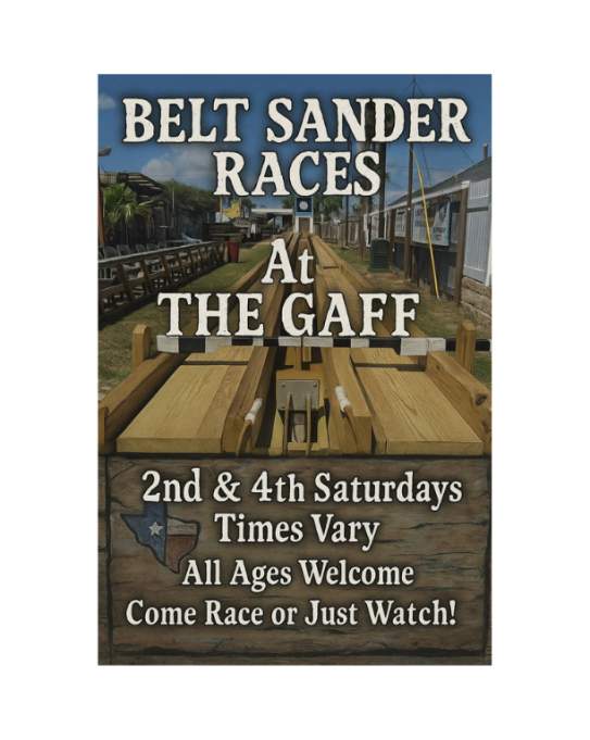 Belt Sander Races @ The Gaff