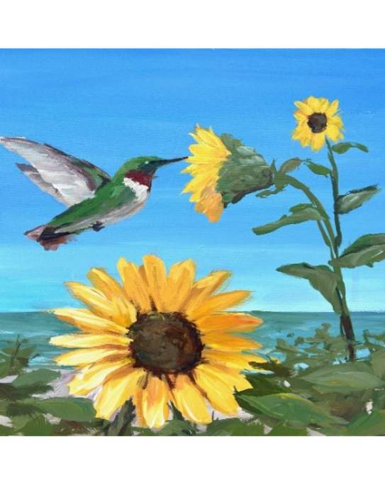 Acrylic Painting With Greta