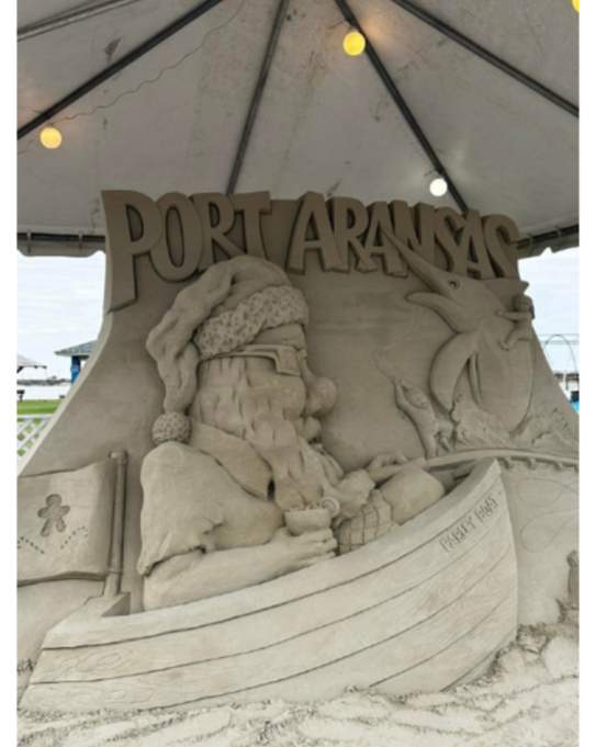 Sand Santa @ Roberts Point Park