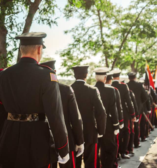 Granite Mountain Hotshots Presenting Honor Guard