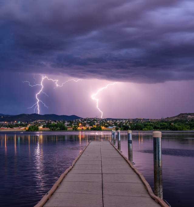 Lightning Strike Willow Lake - Experience Prescott