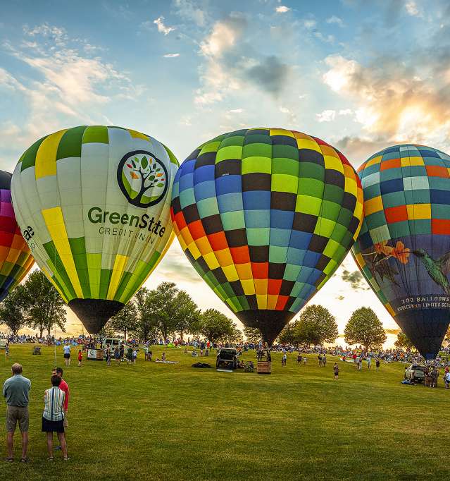 Great Galena Balloon Race in Galena, IL
