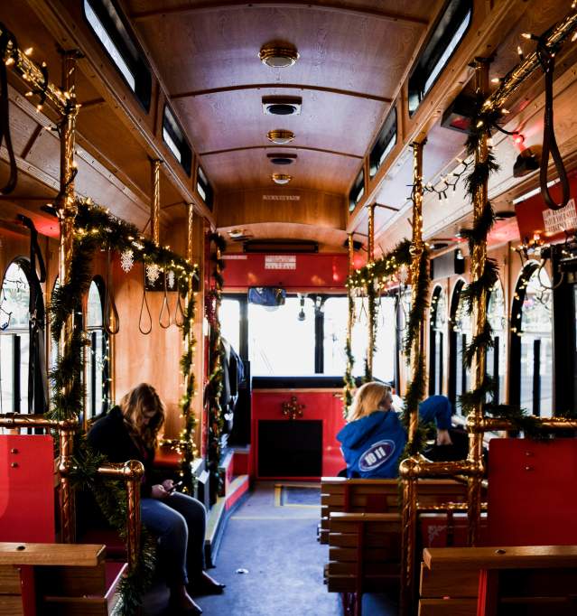 Holiday Downtown Trolley