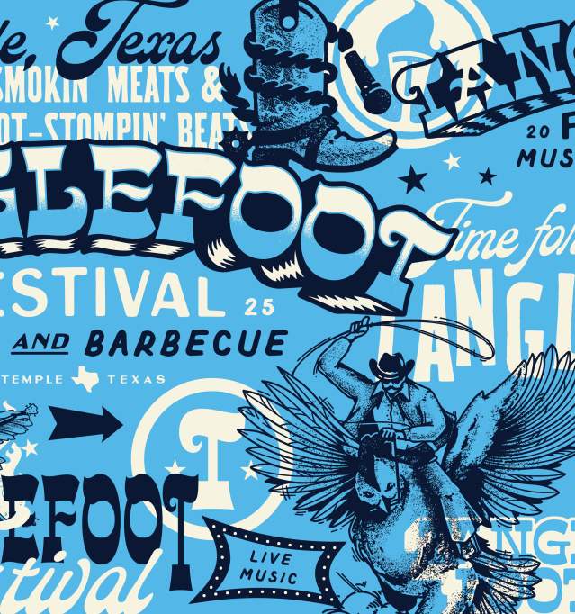 Tanglefoot illustrated background