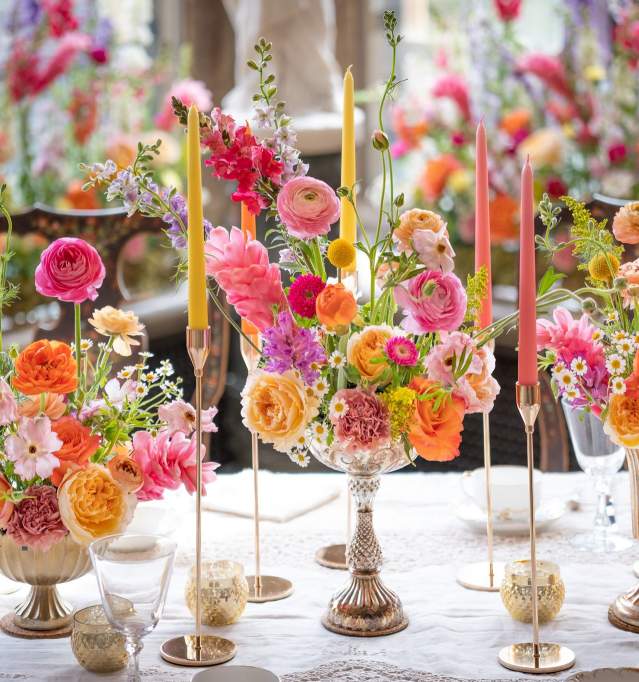 Rooms of Blooms at the Paine Art Center and Gardens