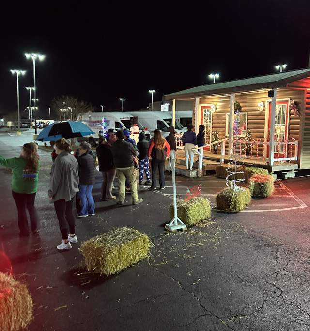 Santa's House in Roxboro