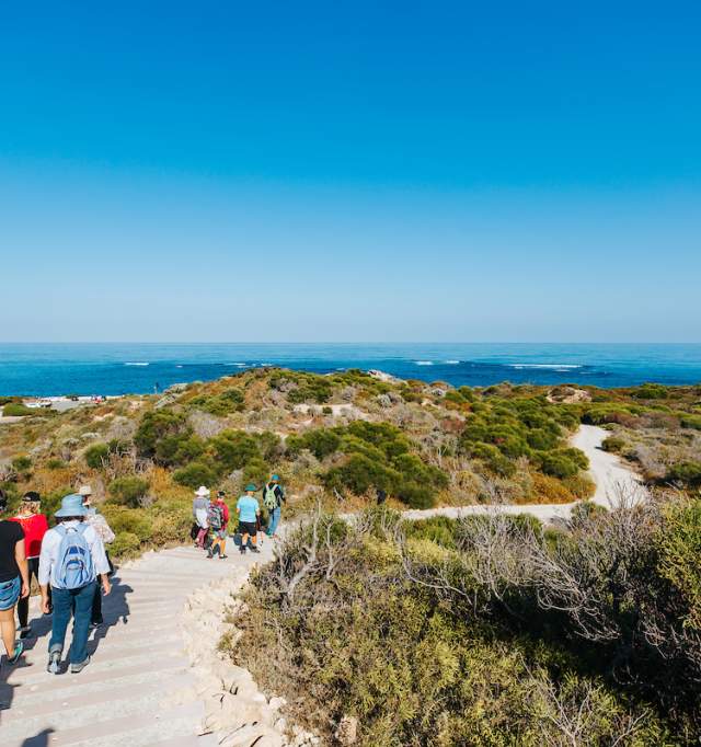 Walking along Point Peron, Rockingham