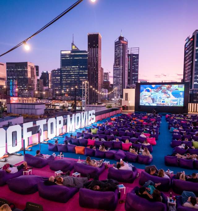 Rooftop Movies Perth City