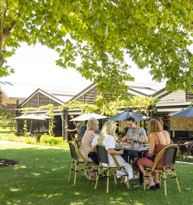 Dining at Sandalford Winery, Swan Valley
