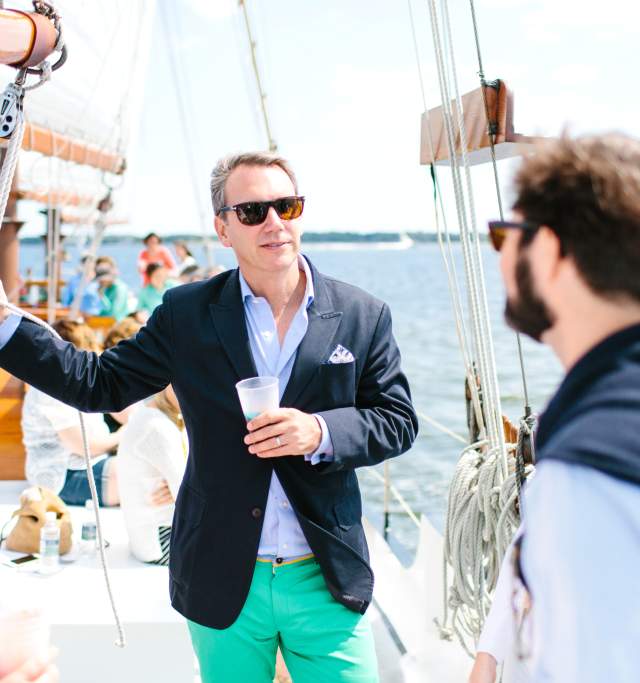 Explore Charleston Sailing in Suit
