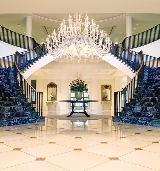 The Charleston Place Lobby Staircase