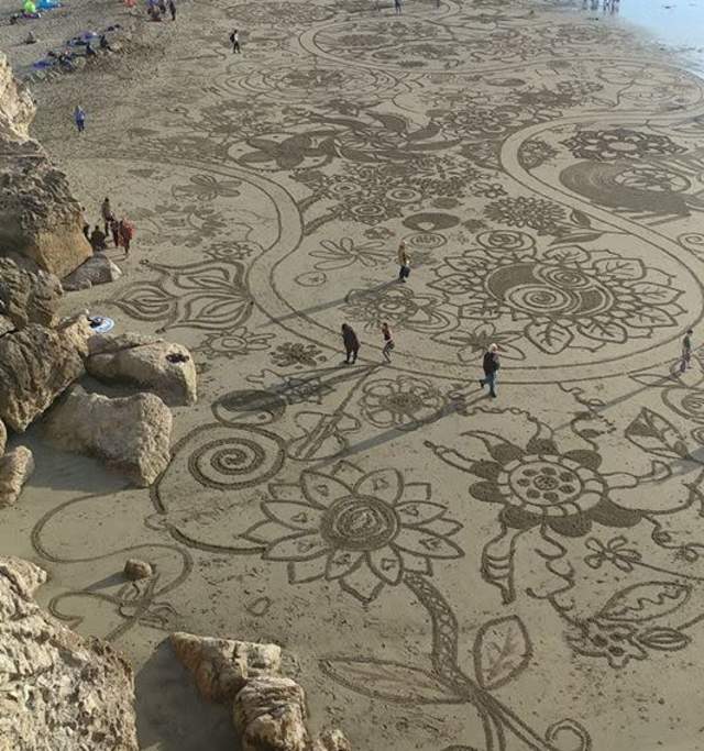 circles in the sand florence oregon
