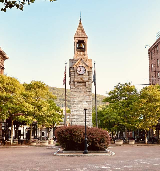 Clock Tower in Summer