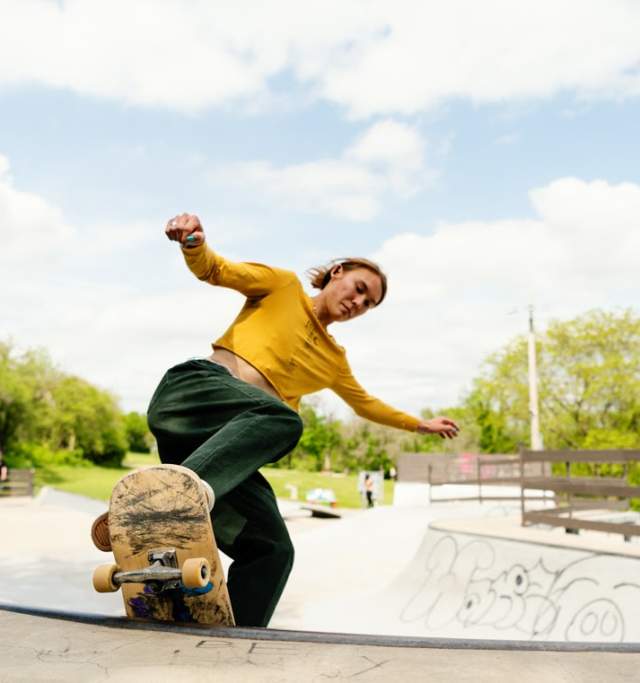 Centennial Skate Park in Lawrence Kansas