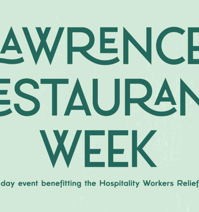 Lawrence Restaurant Week Banner 2024