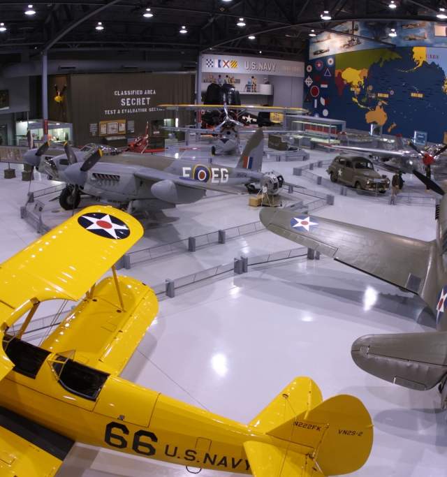 EAA Museum Yellow Plane