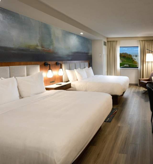Oshkosh Waterfront Hotel Room