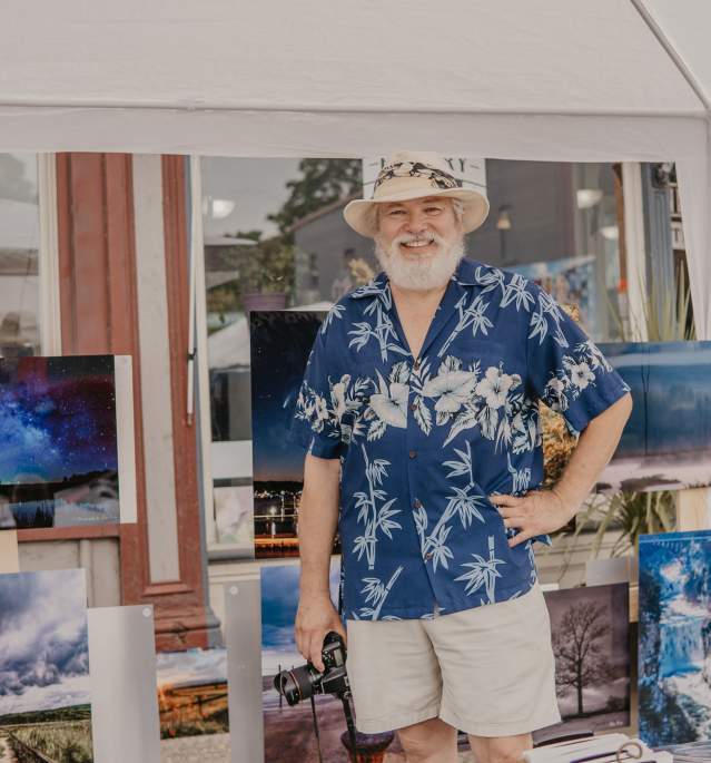 Photographer at Mural Festival