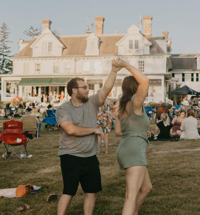 Couple Dancing at Homestead