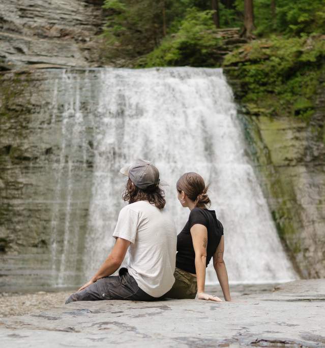 Couple at Stony Brook