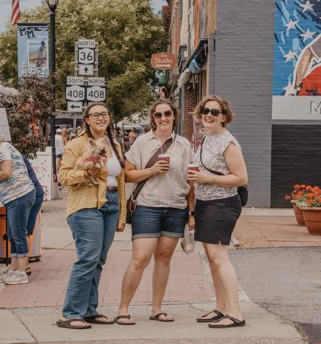 Woman at Mount Morris Festival