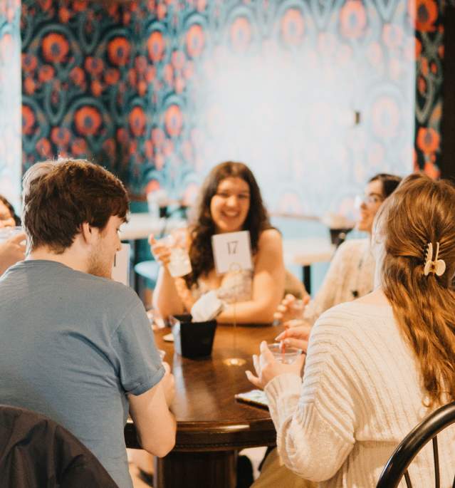 People Inside Cricket's Coffee