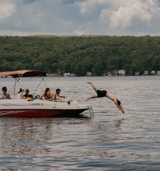 Diving Into Conesus Lake