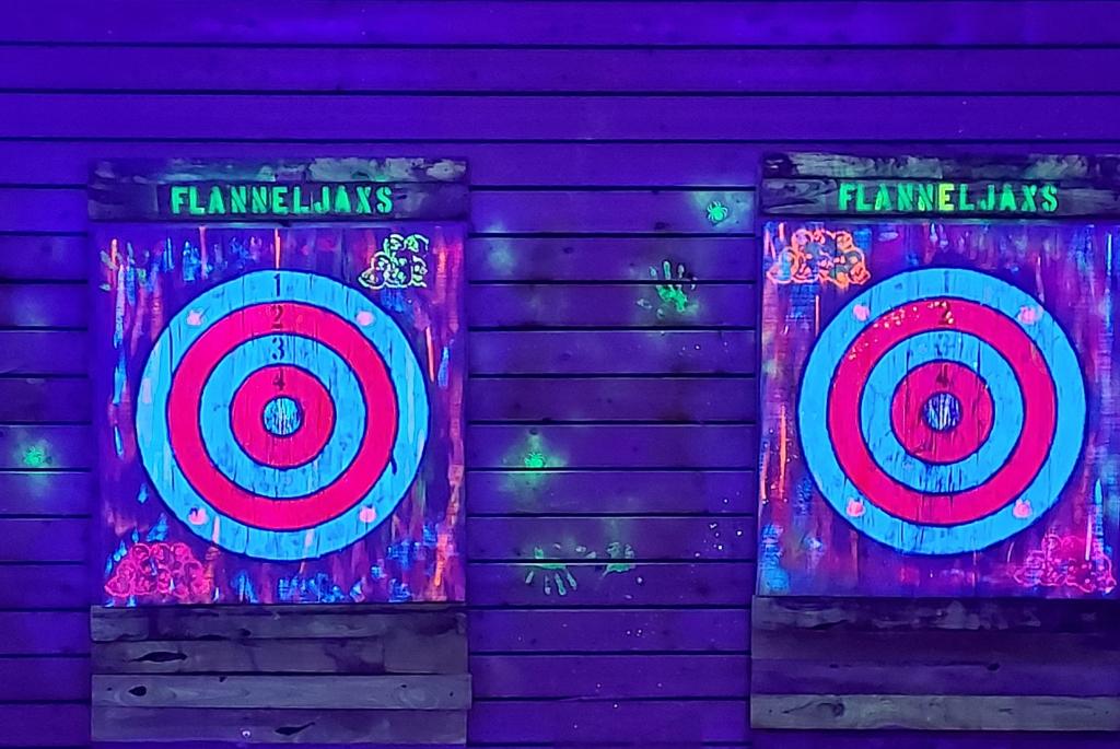 Glow in the Dark Axe Throwing Is Back! Madison, WI