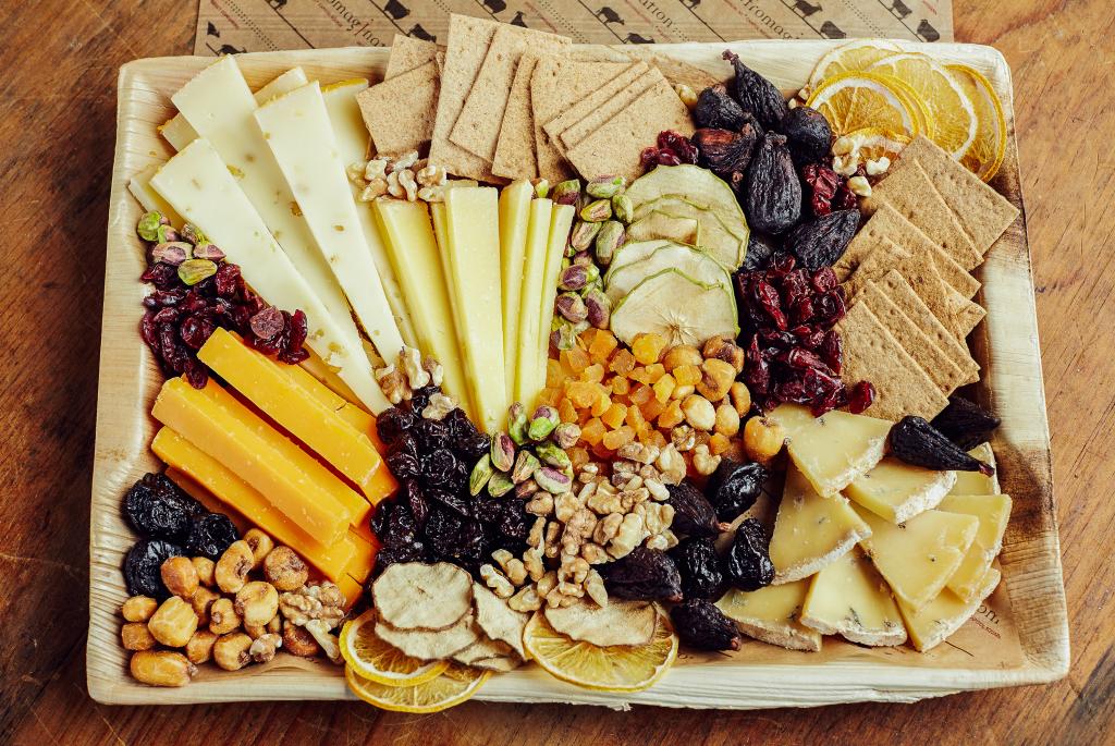 Fromagination creates beautiful Wisconsin cheese trays