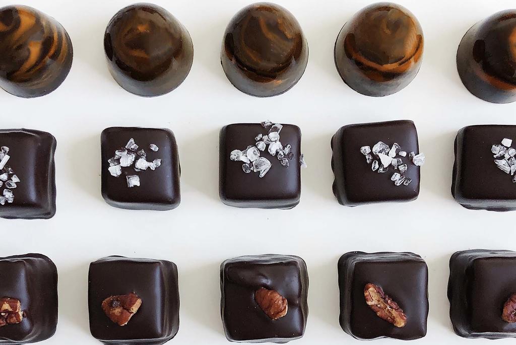 Chocolate-enrobed-caramels