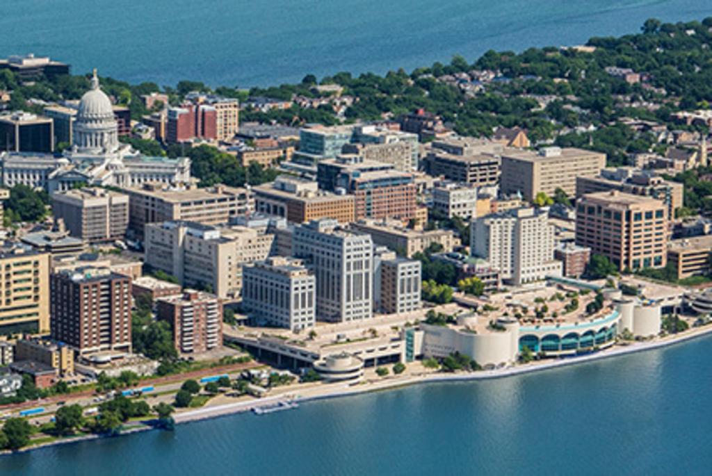 Monona Terrace and Downtown Madison
