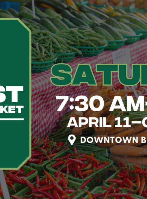 Outdoors Farmers Market 2026