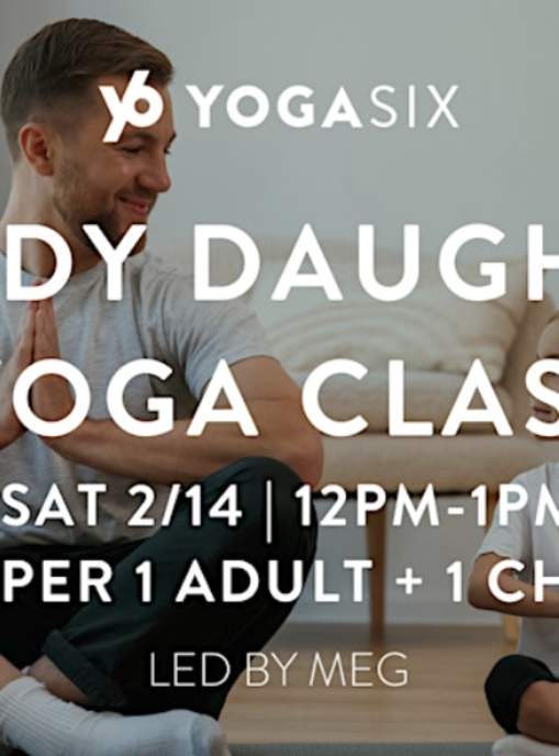 Daddy Daughter Yoga Class