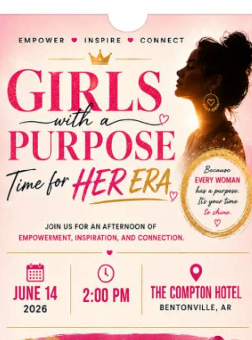 GIRLS WITH A PURPOSE, TIME FOR HER ERA